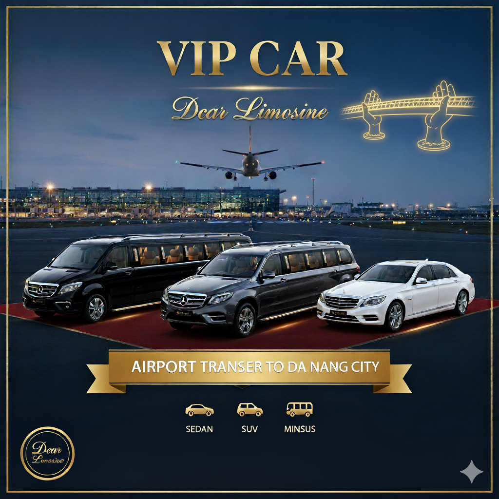 Airport Transfer to Da Nang City with Dcar Limousine