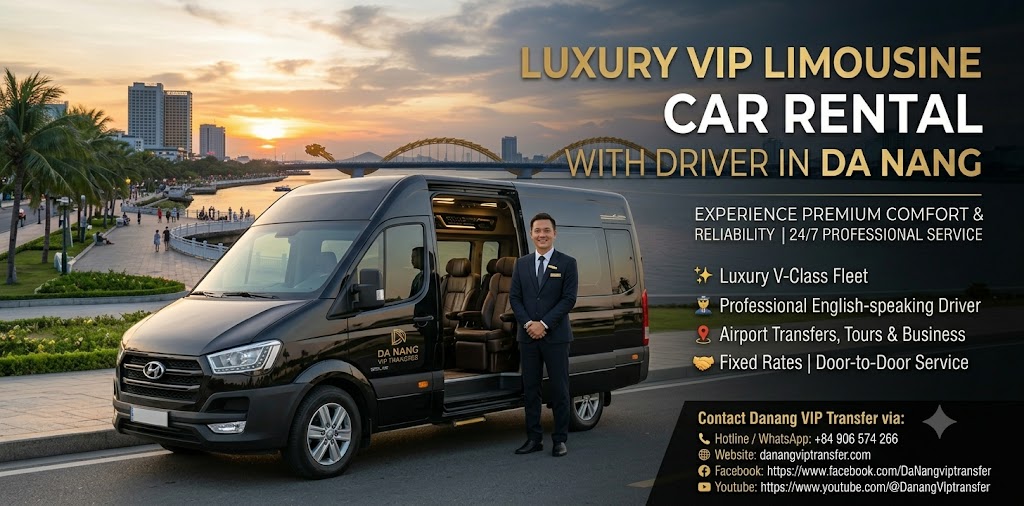 Luxury VIP Limousine Car Rental With Driver