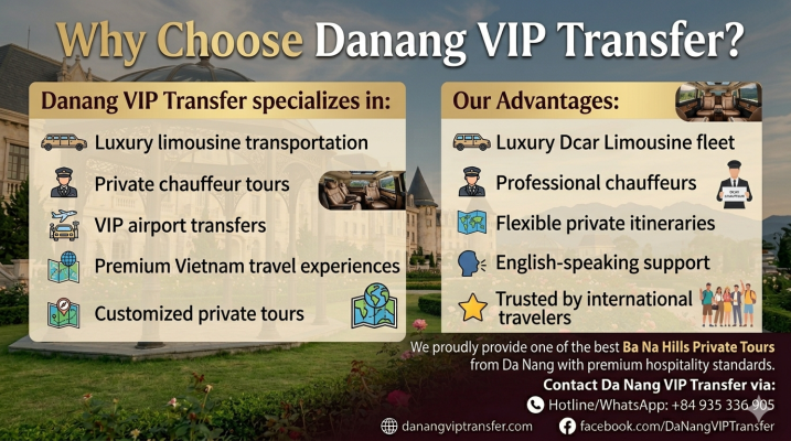 Private Ba Na Hills Day Tour from Da Nang by Dcar Limousine
