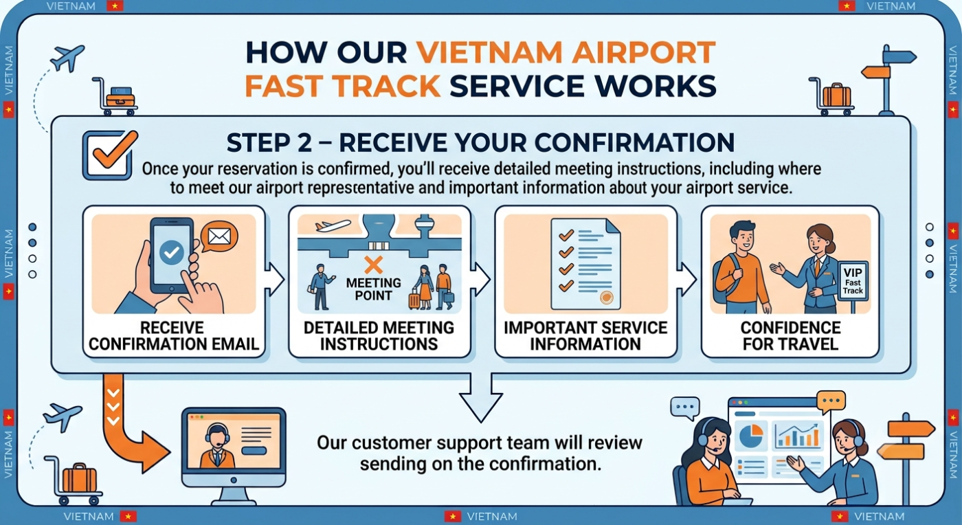 How Our Vietnam Airport Fast Track Service Works