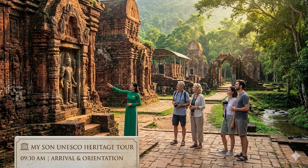 Private My Son Sanctuary Tour from Da Nang by Dcar Limousine